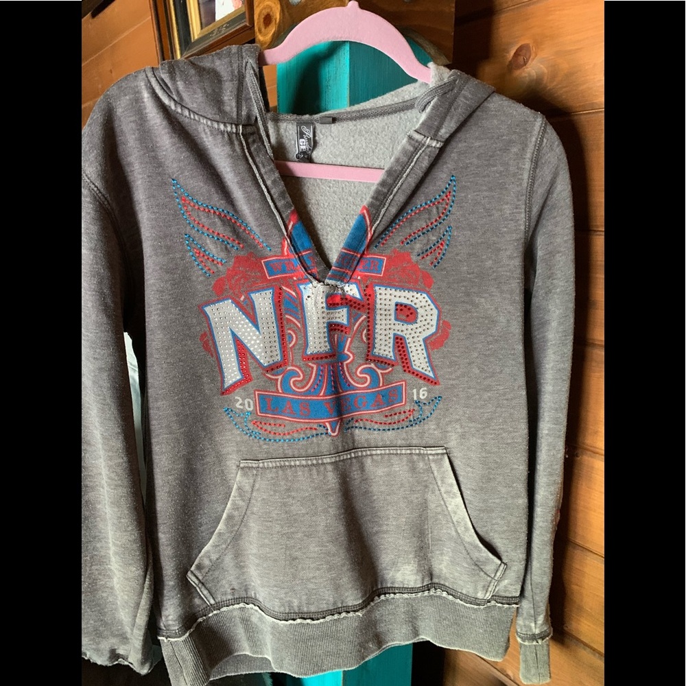Ladies 2016 NFR Pull Over Hoodie, size Med